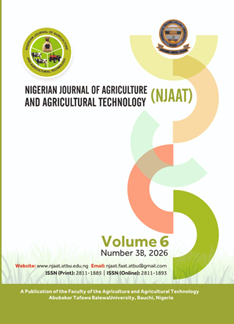 					View Vol. 6 No. 3B (2026): Nigerian Journal of Agriculture and Agricultural Technology
				